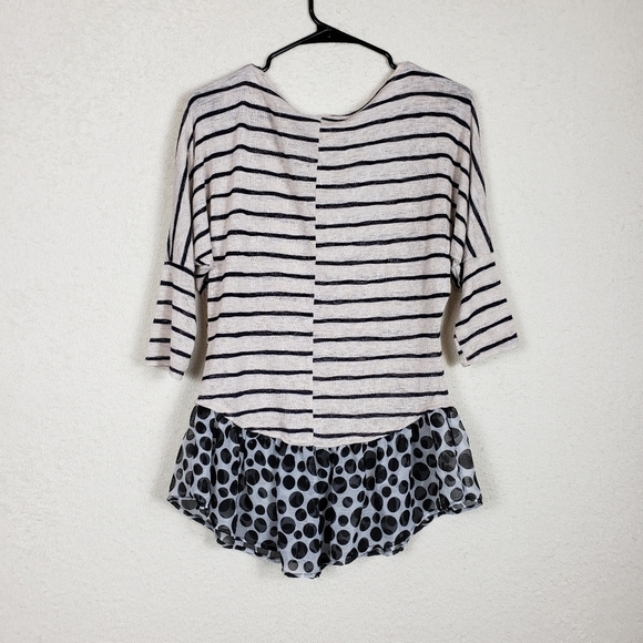 J mode usa cute striped poka dot shirt - Picture 4 of 6